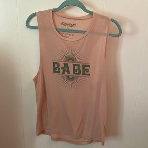 Sugarland Pink Concert Tank Top